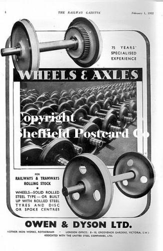 SPC561: owen and dyson railway wheels Rotherham1