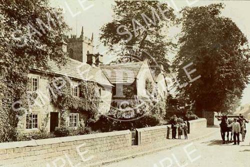 spc00040: Plague Cottages, Eyam, c.1905