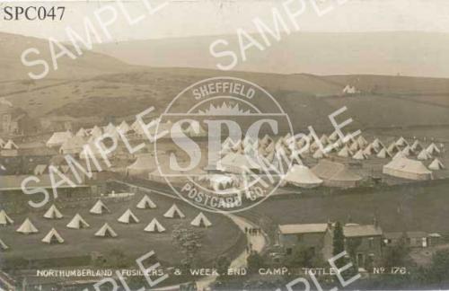 Northumberland Fusiliers & Weekend Camp at Totley