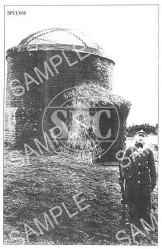 Soldier guarding tunnel vent, Totley