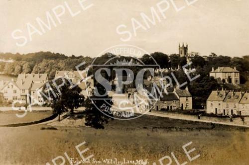 Fulwood Village from Whiteley Lane