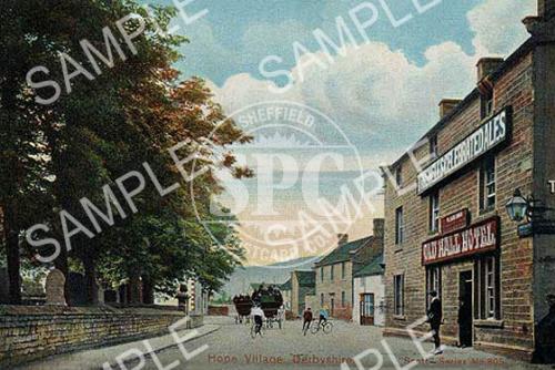 spc00119: Hope Village, Derbyshire (Colour)