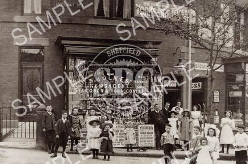 Rustlings Road, Sheffield (Shop and Children)