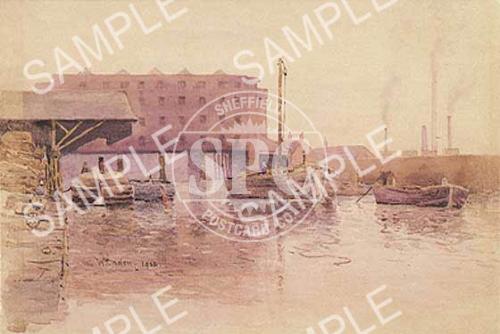 Sheffield Canal Basin c.1902