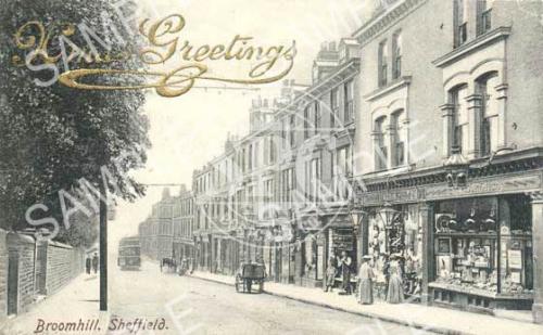 spc00169: Broomhill, Fulwood Road & Shops