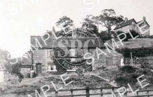 Railway Cottages, Abbey Lane c. 1900