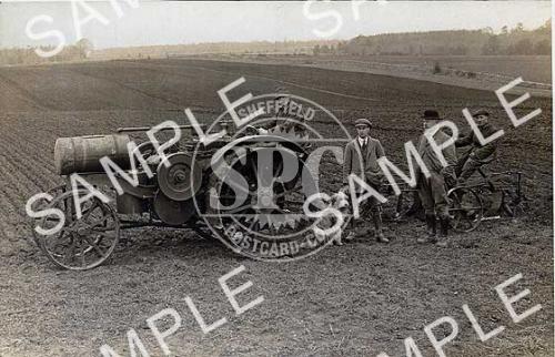 spc00218: Tractor in fields.