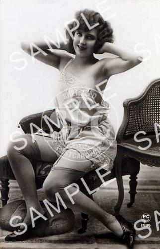 spc00219: Edwardian Glamour Girl.