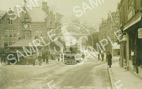 Bank street, Matlock, Derbyshire c1904 (ND2)