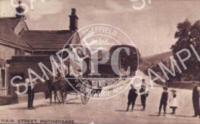 spc00244: Hathersage Main Street, c1905 (ND5)
