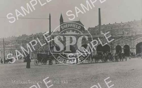 spc00252: Midland station, Sheffield, c 1903 (NS11)