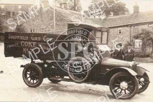 spc00267: Express coke delivery wagon no.7 from the Sheffield Gas Company (NT5)
