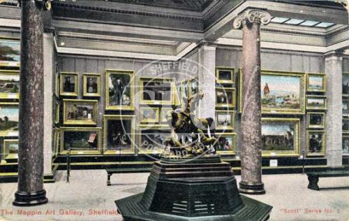 spc00285: Weston Park, Sheffield (Mappin Art Gallery Interior)
