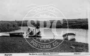 spc00403: Boats on Maelog Lake, Rhosneigr