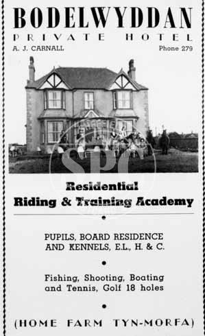 Bodelwyddan Hotel Advert, Rhosneigr