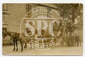 spc00468: Horse & Carriage in Hassop, Derbyshire