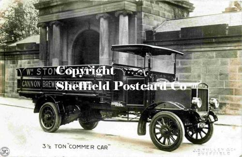 spc518: Stones Brewery Vehicle outside Botanic Gardens entrance, Clarkehouse rd