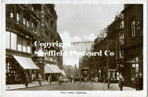 Angel Street Sheffield 