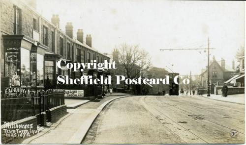 Millhouses Tram terminus (M&S1675) Abbeydale Rd