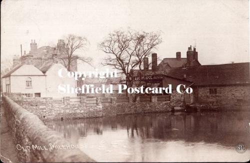 Old Mill, Millhouses (showing dam)