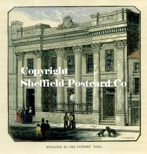 Sheffield - Cutler's Hall print.