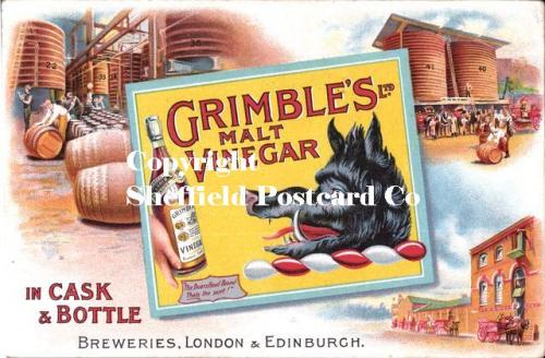 spc640: Kitchen & Food postcard adverts [Grimble's Vinegar]