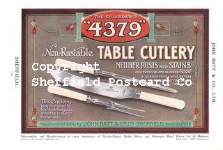 spc707: John Batt & Co Cutlery, Sheffield. (ISR1919pxvii)