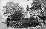 spc00213: Weston Park horse pulling lawnmower, Sheffield.