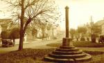 spc00230: Gt Longstone (PW) Village and cross.
