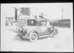 spc00387: Old Car by Clock Tower, Rhosneigr