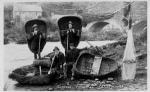 spc00398: Coracle Men, Canarth, Wales