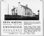 spc00437: Bryn Maelog Advert, Rhosneigr