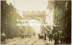 spc552: West Street Sheffield Royal Visit (arch) 