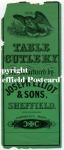 spc583: Jos. elliott Cutlery label