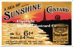 spc643: Kitchen & Food postcard adverts [Sunshine Custard]